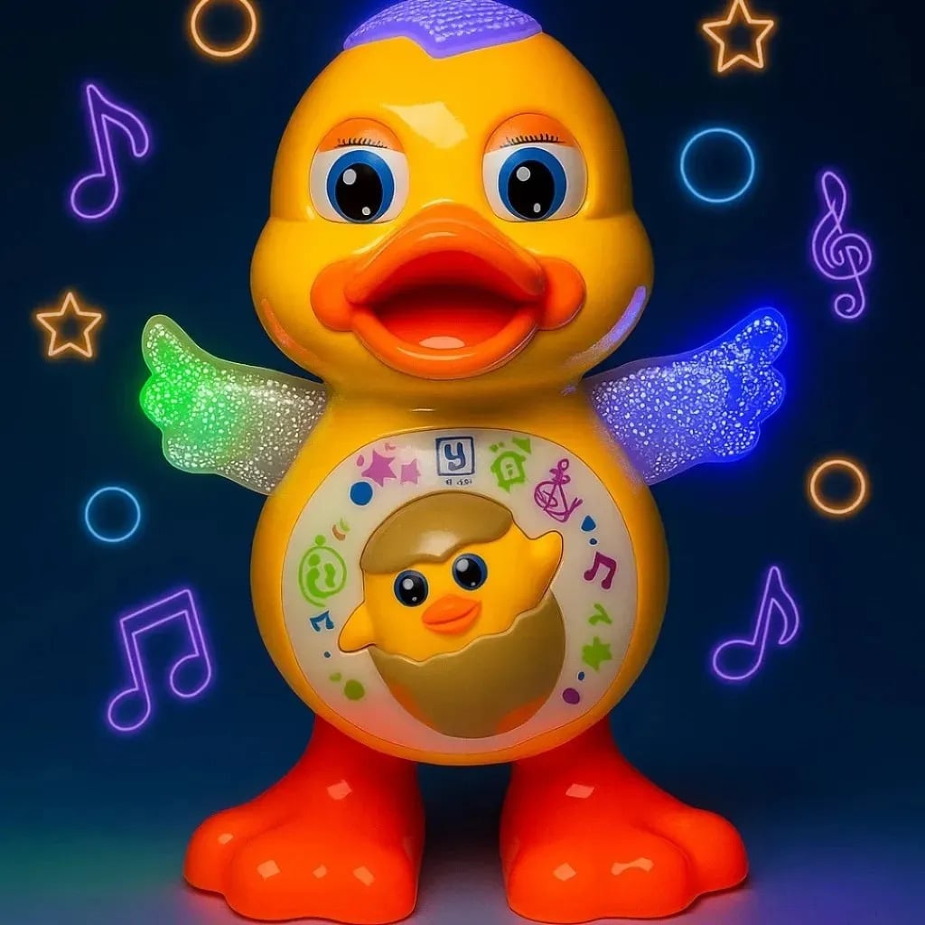 Patinho Dançante Brinquedo Musical Pato Dançarino Infantil Beexcellent — Brinquedos Eletrônicos