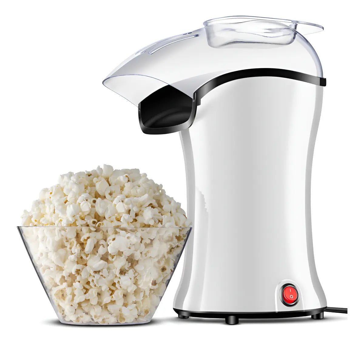 Pipoqueira Elétrica Popflix Pp-04 Ar Quente Cor Branco Mondial 127 V — Eletros de cozinha