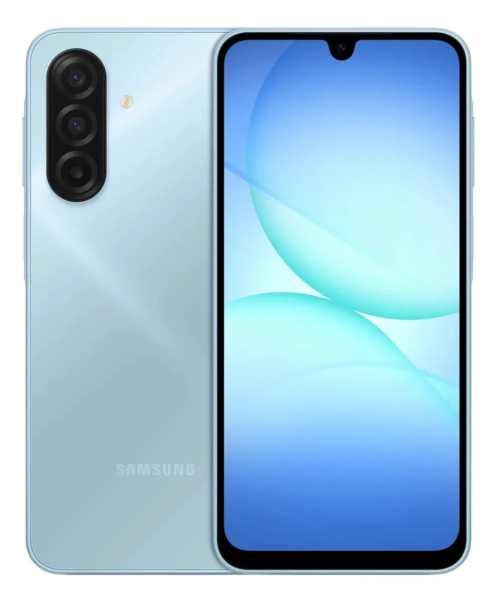 Samsung Galaxy A17 128gb transparente azul claro — Celulares e Smartphones