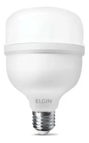 Lâmpada Led Bulbo Alta Potência 65w Elgin 6500k — Iluminação Residencial