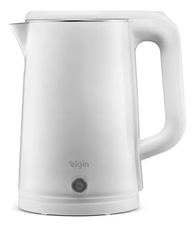 Chaleira Elétrica Elgin Slim Preta 1,8 Litros 1.200w Branco — Eletros de cozinha