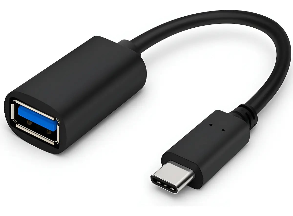 Adaptador Otg Cabo Tipo C 3.0 Usb Para Pendrive Notebook Smartphones Tablets Mouse Teclado Celular Alta Qualidade Personalized View — Acessórios para Celulares