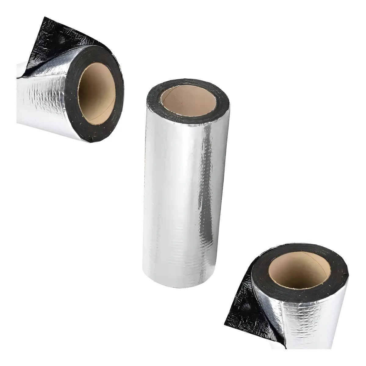 3 Mantas Asfáltica Aluminizada Telhado Auto Adesiva 45cmx10m — Materiais de Obra