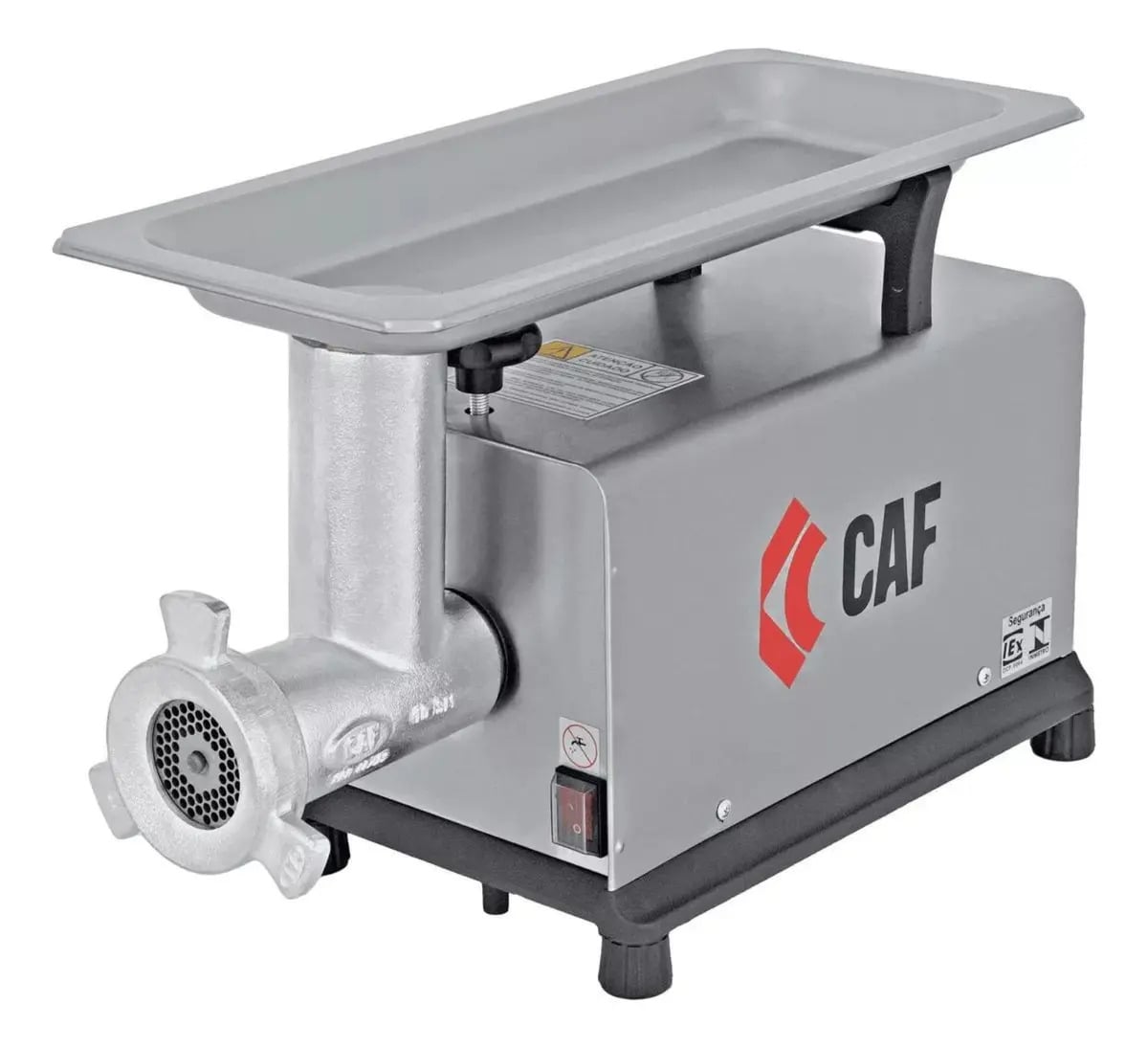 Moedor de Carne CAF Boca 10 Inox 180kg/h Bivolt — Moedores de carne