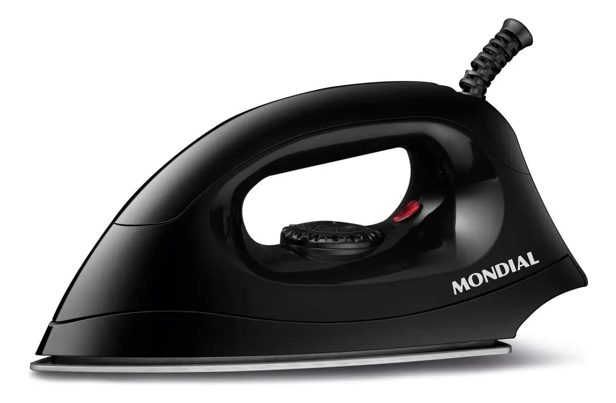 Ferro de Passar a Seco Mondial 1200W - FSN-55-B — Pequenos Eletrodomésticos