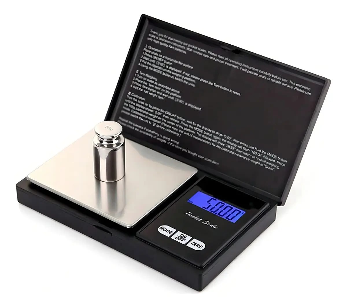 Mini Balança Digital 500g Onistek com Tara e Desligamento Automático — Utensílios úteis