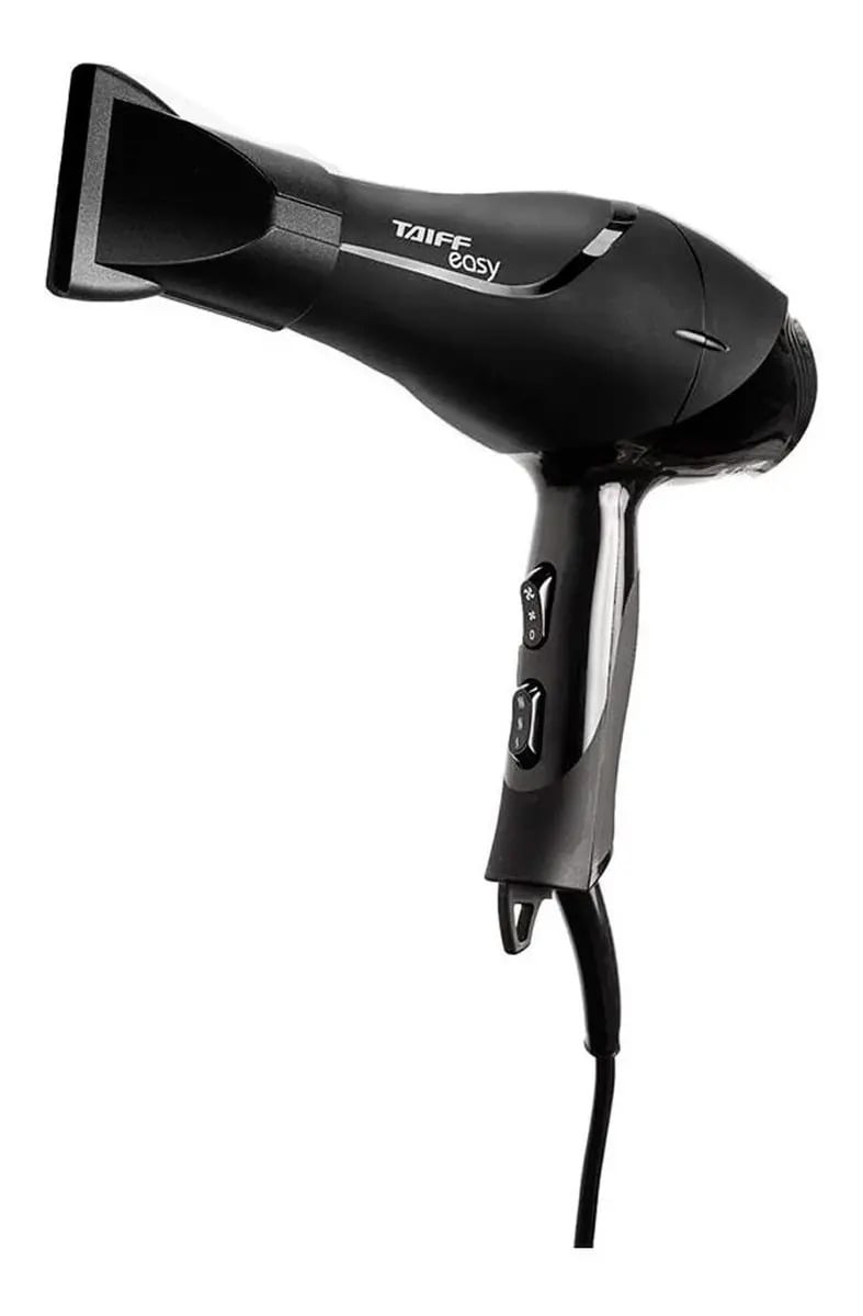 Secador De Cabelos Motor Ac Profissional Easy 1700w Taiff Preto — Artefatos para Cabelo