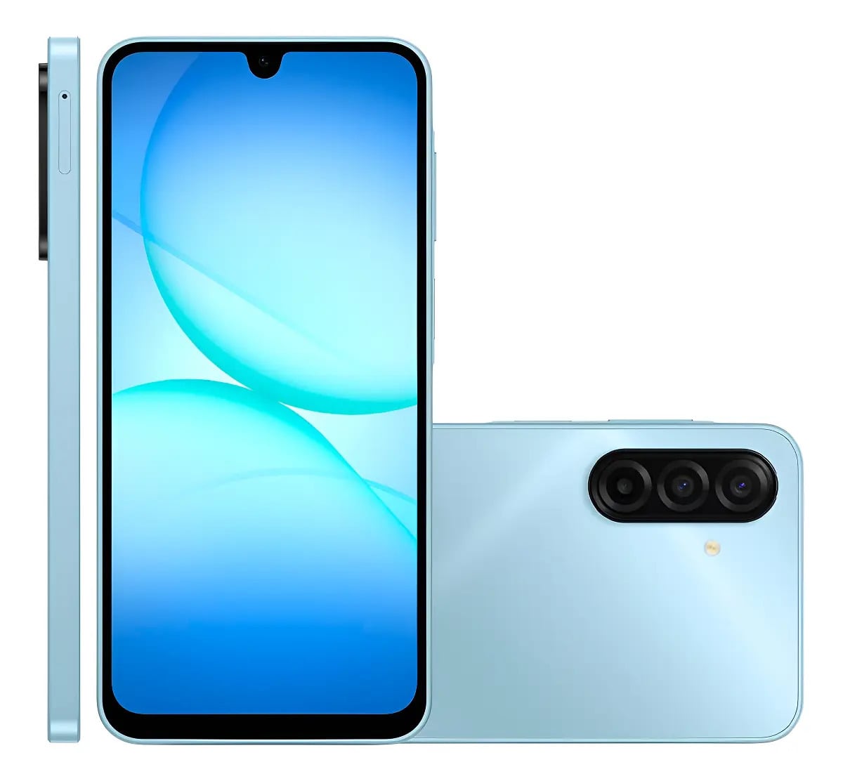 Smartphone Galaxy A17 Câmera Tripla 256 Gb 4g A175 Samsung Azul — Celulares e Smartphones