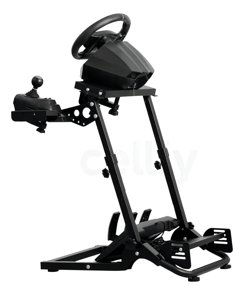 Suporte Joystick PXN-A10 Preto Compatível Volante Gamer Logitech — Volantes e pedais