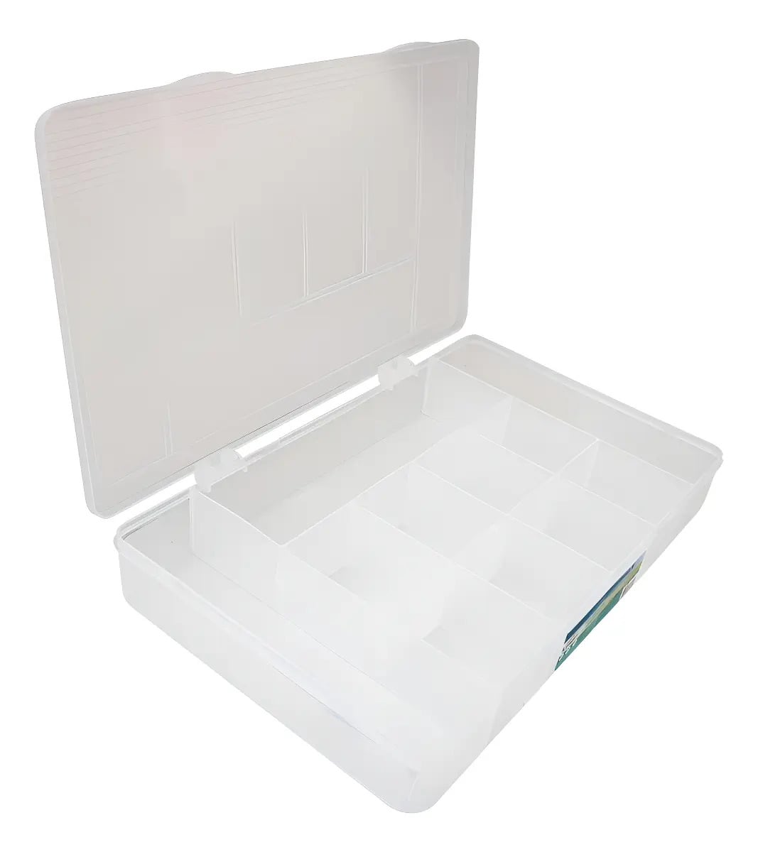 Caixa Organizadora Com 11 Divisórias Plasmont Transparente 28x17 cm — Enfeites e Decoração da Casa