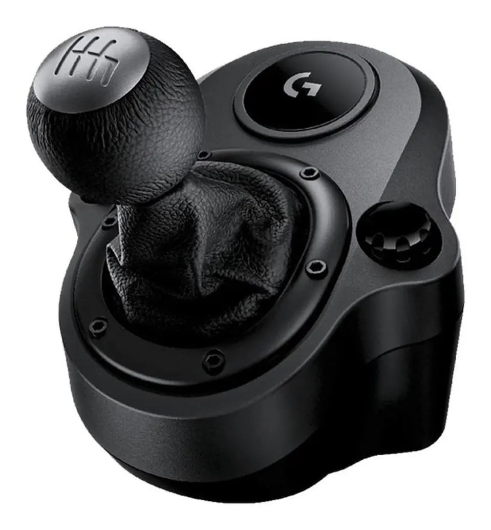 Câmbio Driving Force Shifter Preto Logitech G — Volantes e pedais