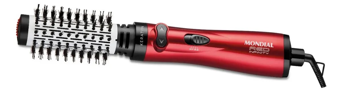 Escova Rotativa Infinity Keratin, Mondial, 1000W - ER-11-KR — Artefatos para Cabelo