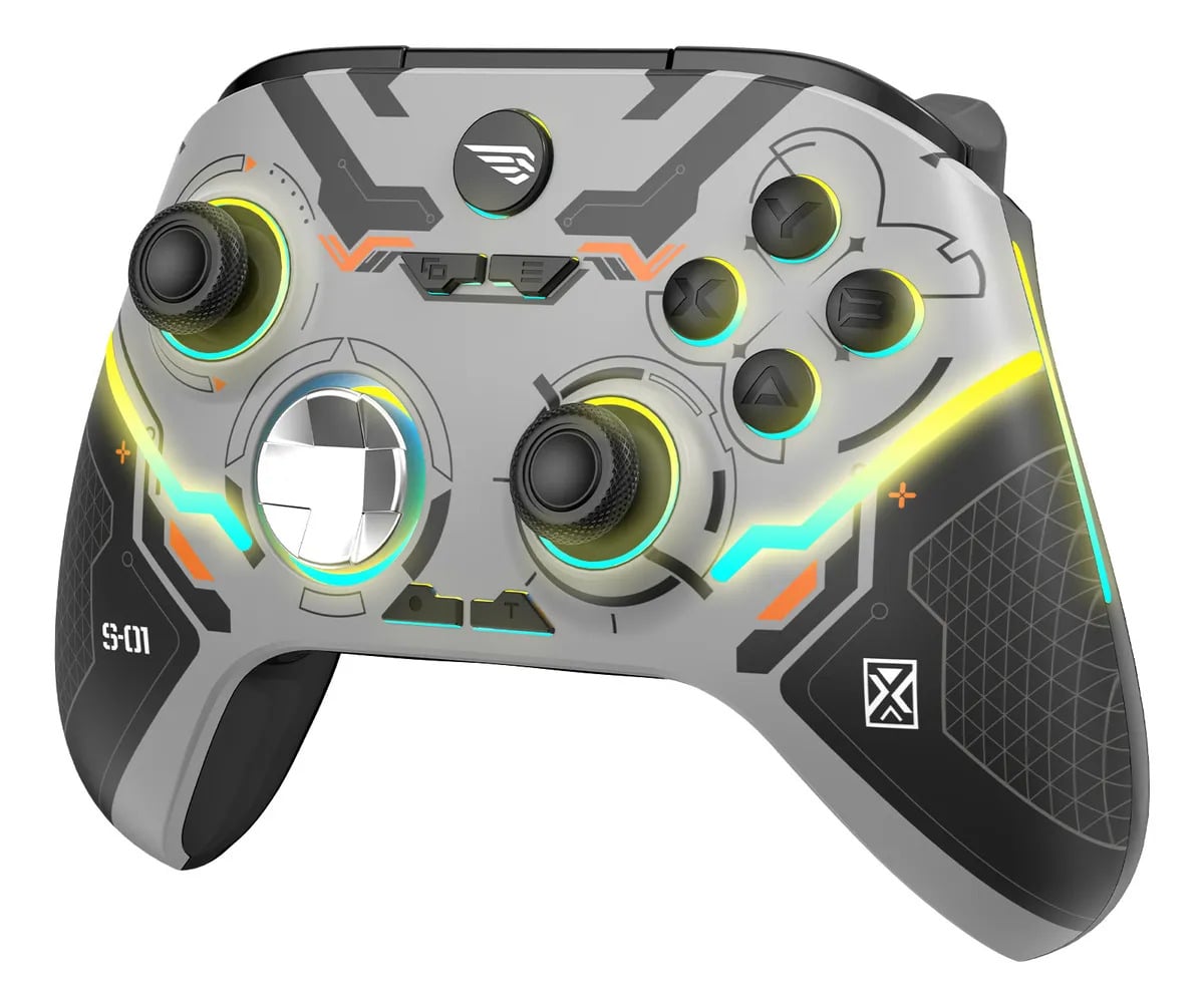 Controle Xbox Sem Fio Compatível Com Xbox Series S/x/one,pc Prateado — Controles para PC e celular