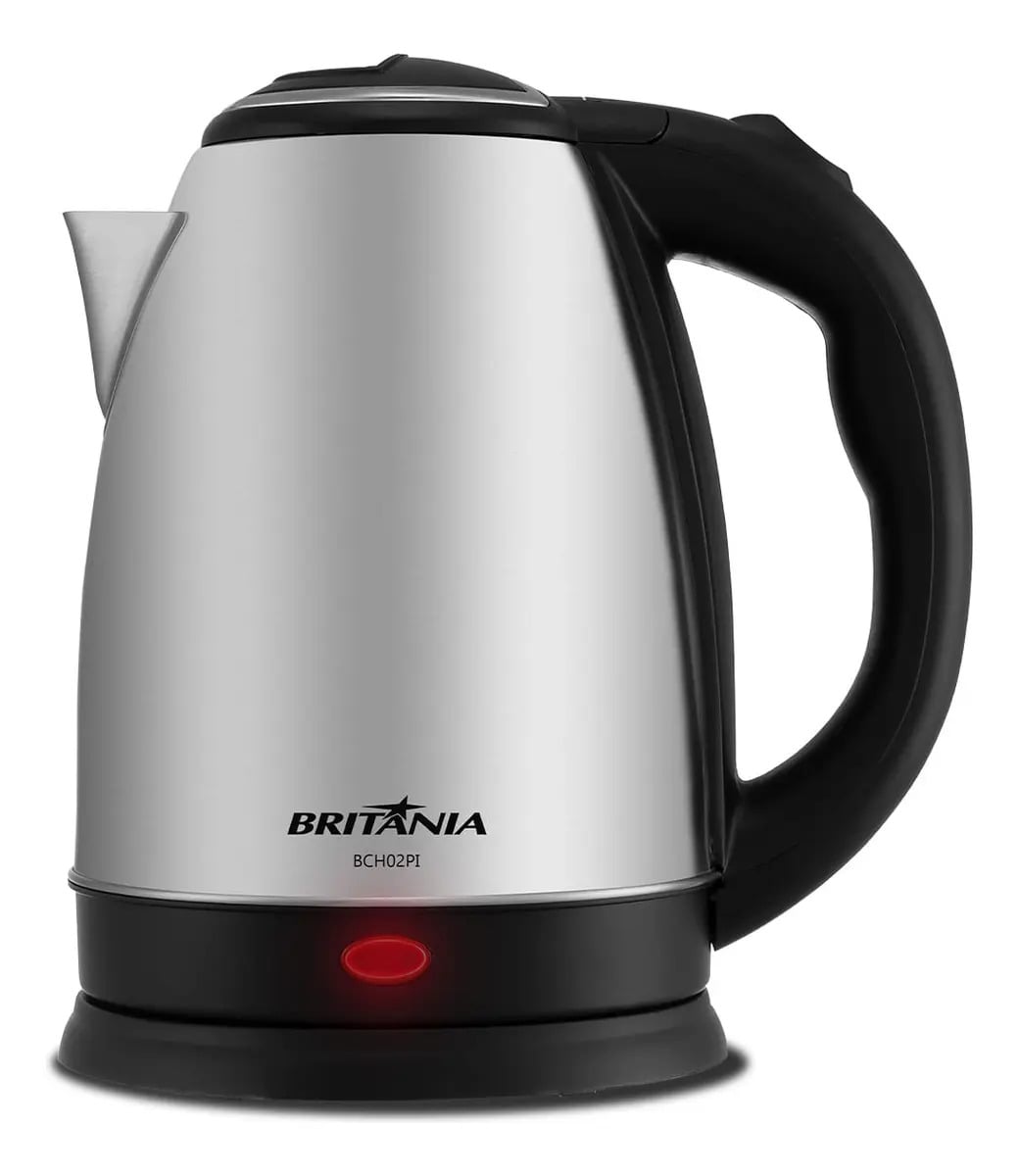 Chaleira Elétrica Bch02pi 1,8l Aço inoxidável Britânia — Pequenos Eletrodomésticos