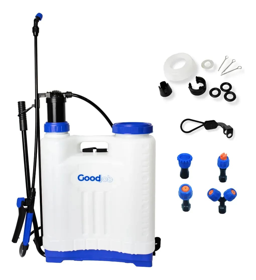 Pulverizador Manual Costal Agrícola 20 Litros Máquina Passar Veneno Insetos GJP200 GoodJob — Ferramentas para Jardim
