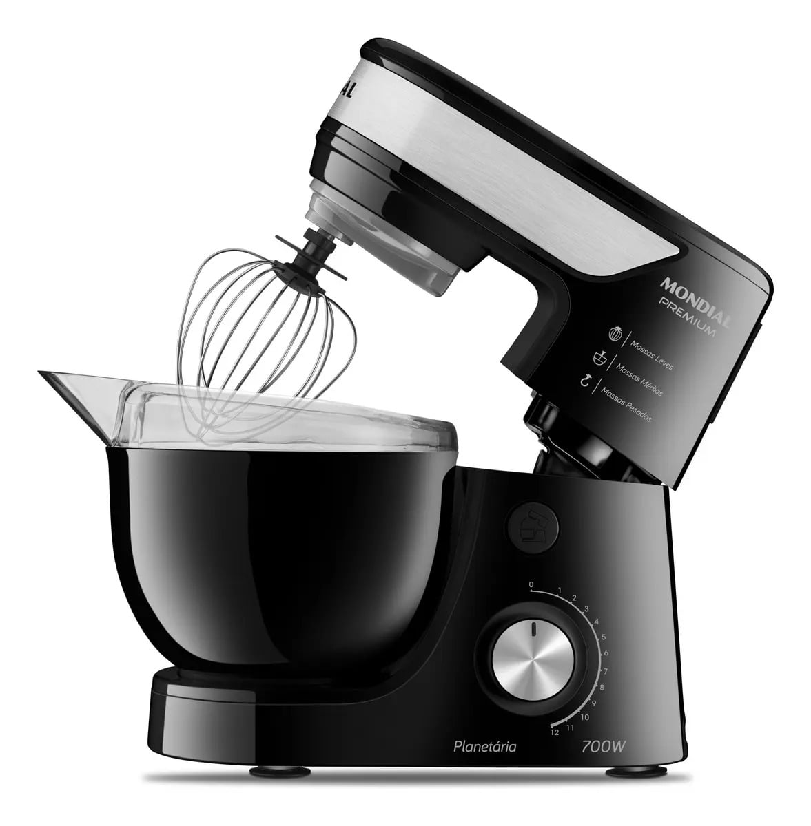Batedeira Planetária, Mondial, 700W - BP-01P-B — Eletros de cozinha