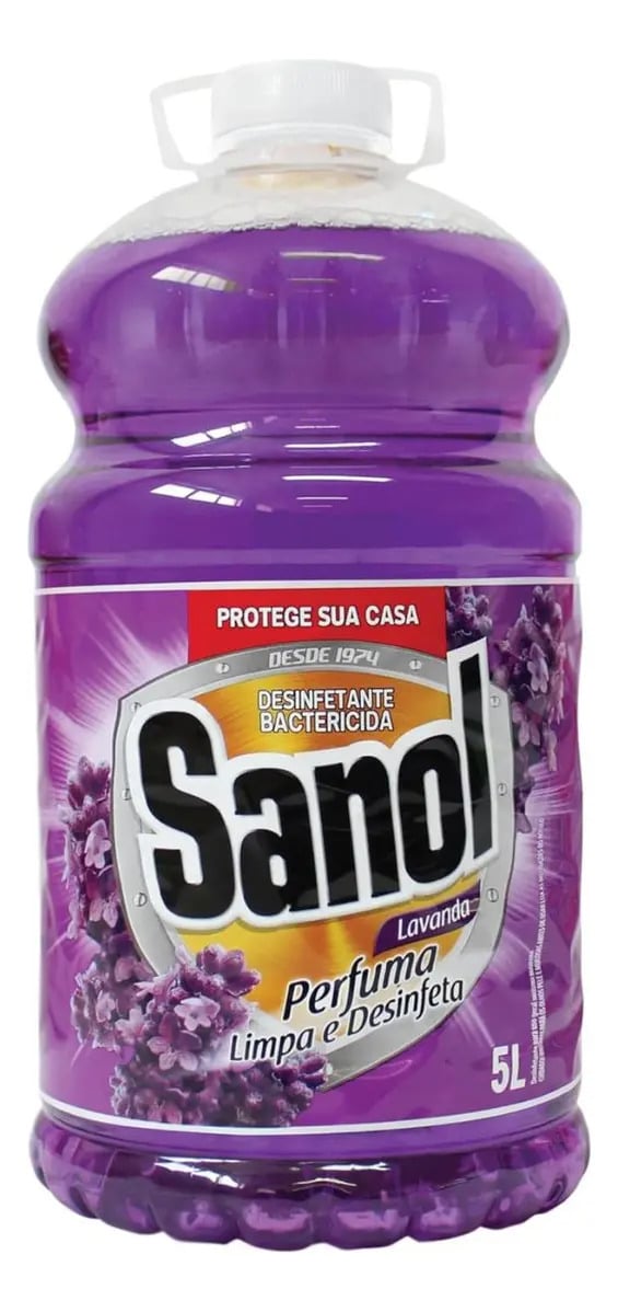Desinfetante Lavanda Sanol 5 Litros — Cuidado da Casa e Lavanderia