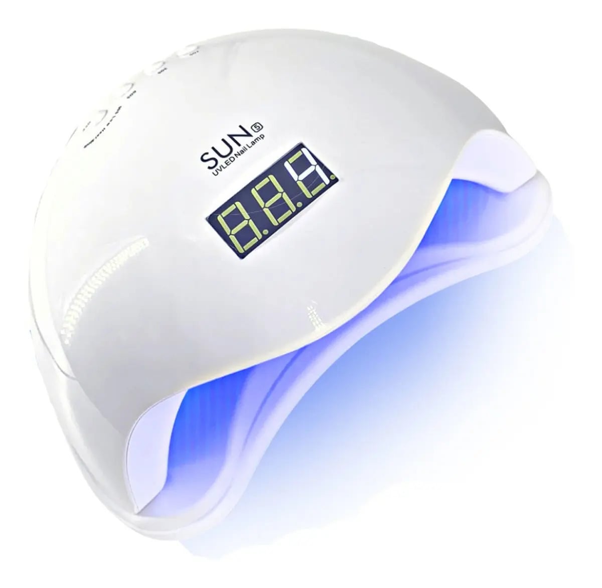 Cabine Sun Led/uv Sun5 Bivolt Unhas Profissional Seca Gel Cor Branco 110V/220V — Manicure e Pedicure
