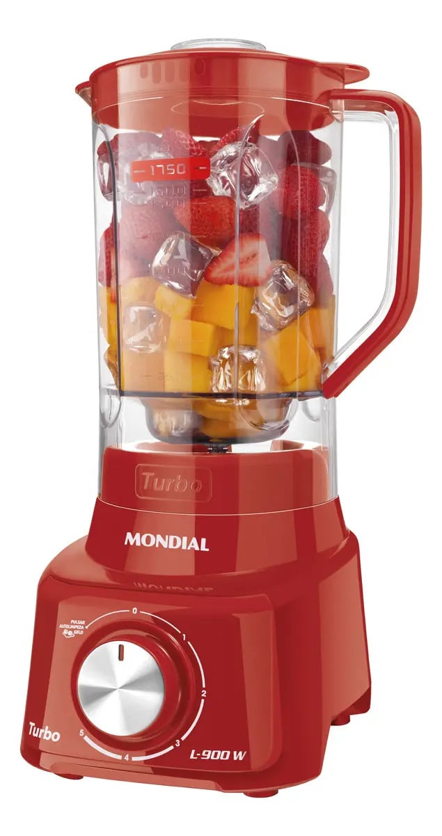 Liquidificador Turbo Full, Mondial 900W L-900 FR — Eletros de cozinha