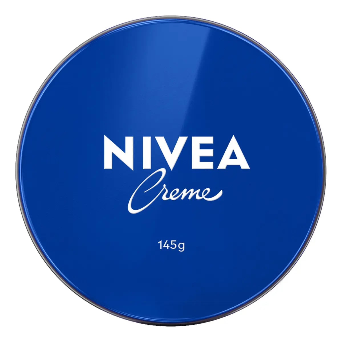 NIVEA Creme Hidratante Lata 145g, Hidratação Profunda 24h, Corporal, Multibenefícios, Todas as Peles — Cuidados com a Pele