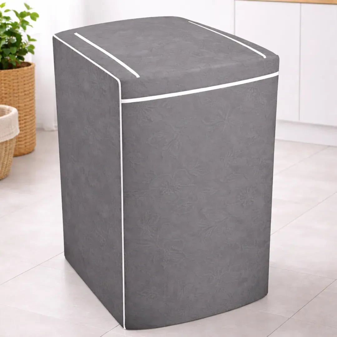 Capa Máquina Lavar Roupas Guarde Bem Electrolux Brastemp Consul Colormaq Zíper Impermeável 10 11 12 13 14 15 16 17 18kg Cinza - Tam: P — Cuidado da Casa e Lavanderia