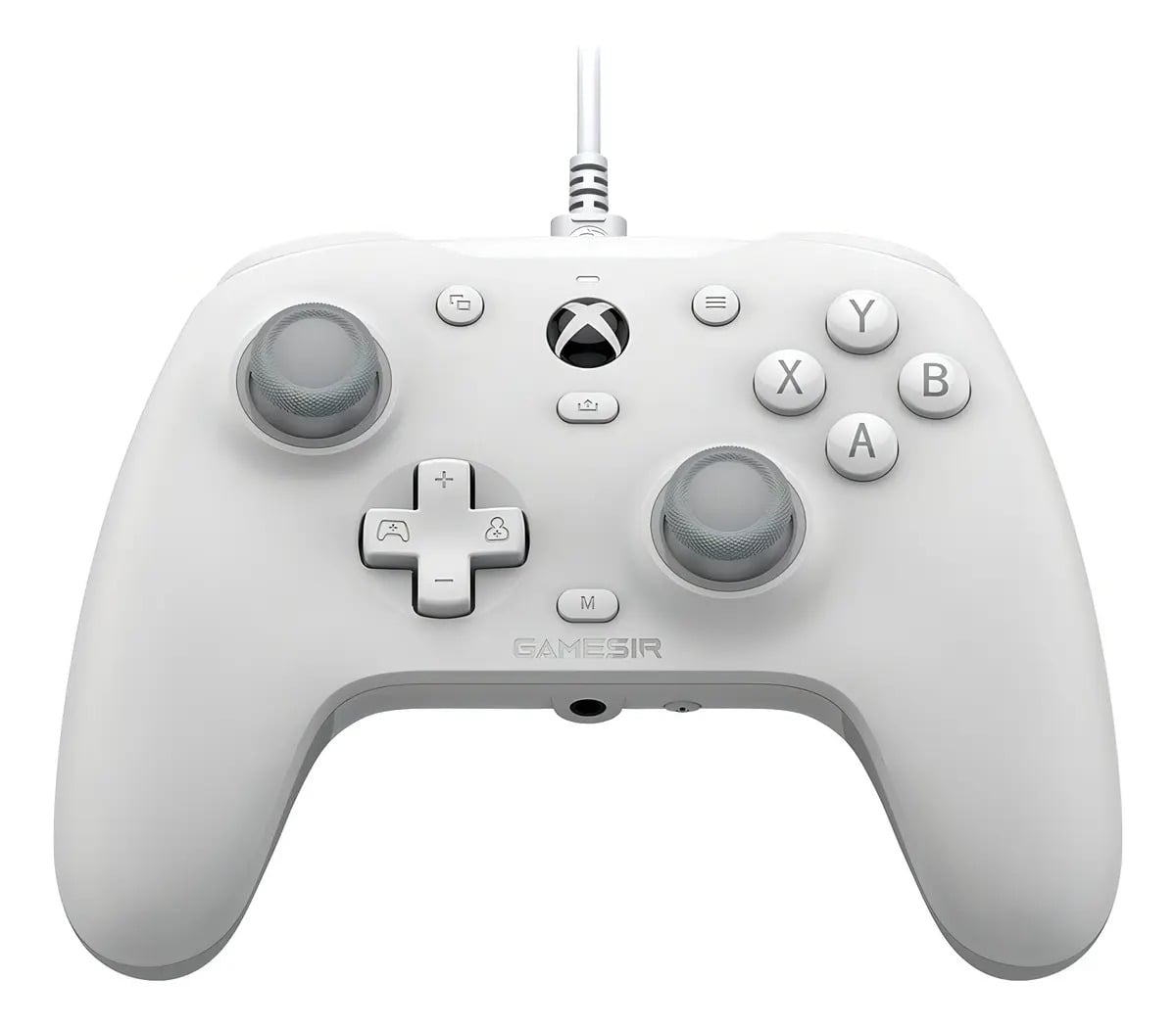 Controle GameSir G7 HE para Xbox One Series S X PC Joystick Hall Effect Vibração Ajustável Cor Branco — Controles para PC e celular
