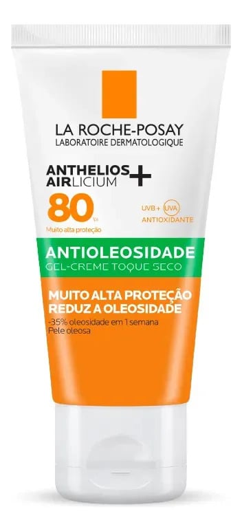 Protetor Solar Facial Antioleosidade FPS 80 Anthelios La Roche-Posay 40g — Cuidados com a Pele