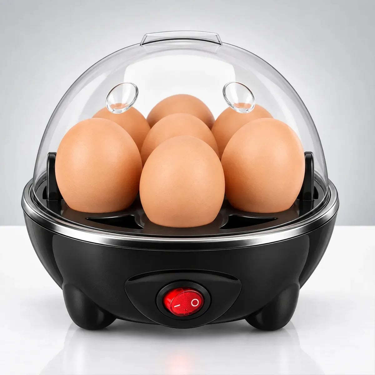 Cozedor de Ovos Eletrico Aparelho de cozimento a vapor EPS-1258 Epsilon Portátil Cor Preto — Pequenos Eletrodomésticos