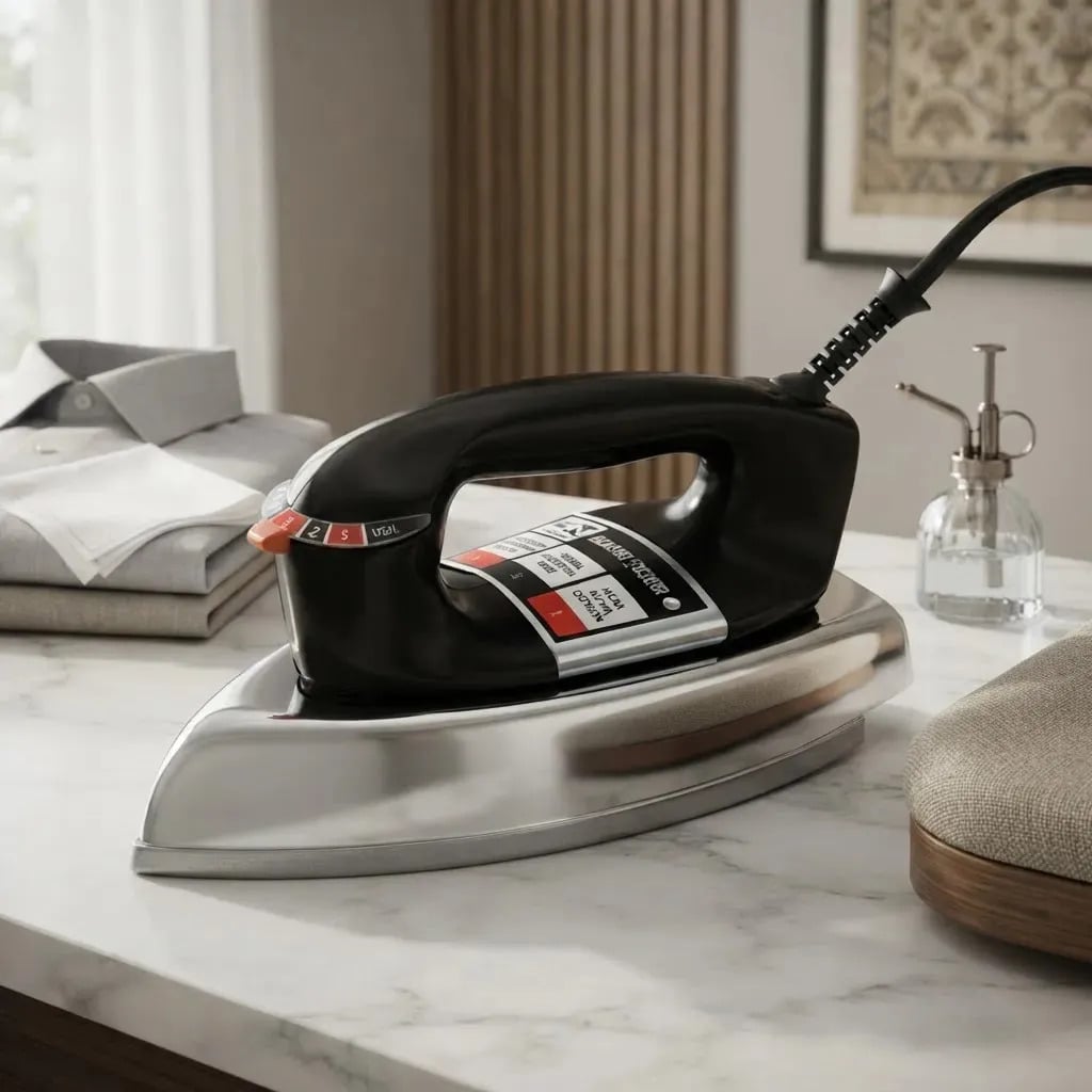 Ferro A Seco Black+decker cor preto prateado Vfa1110tm2 — Pequenos Eletrodomésticos