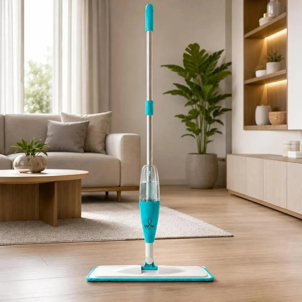 Mop Spray Com Reservatório Esfregão Vassoura Mágica Refil Wow World Of Wonders — Cuidado da Casa e Lavanderia