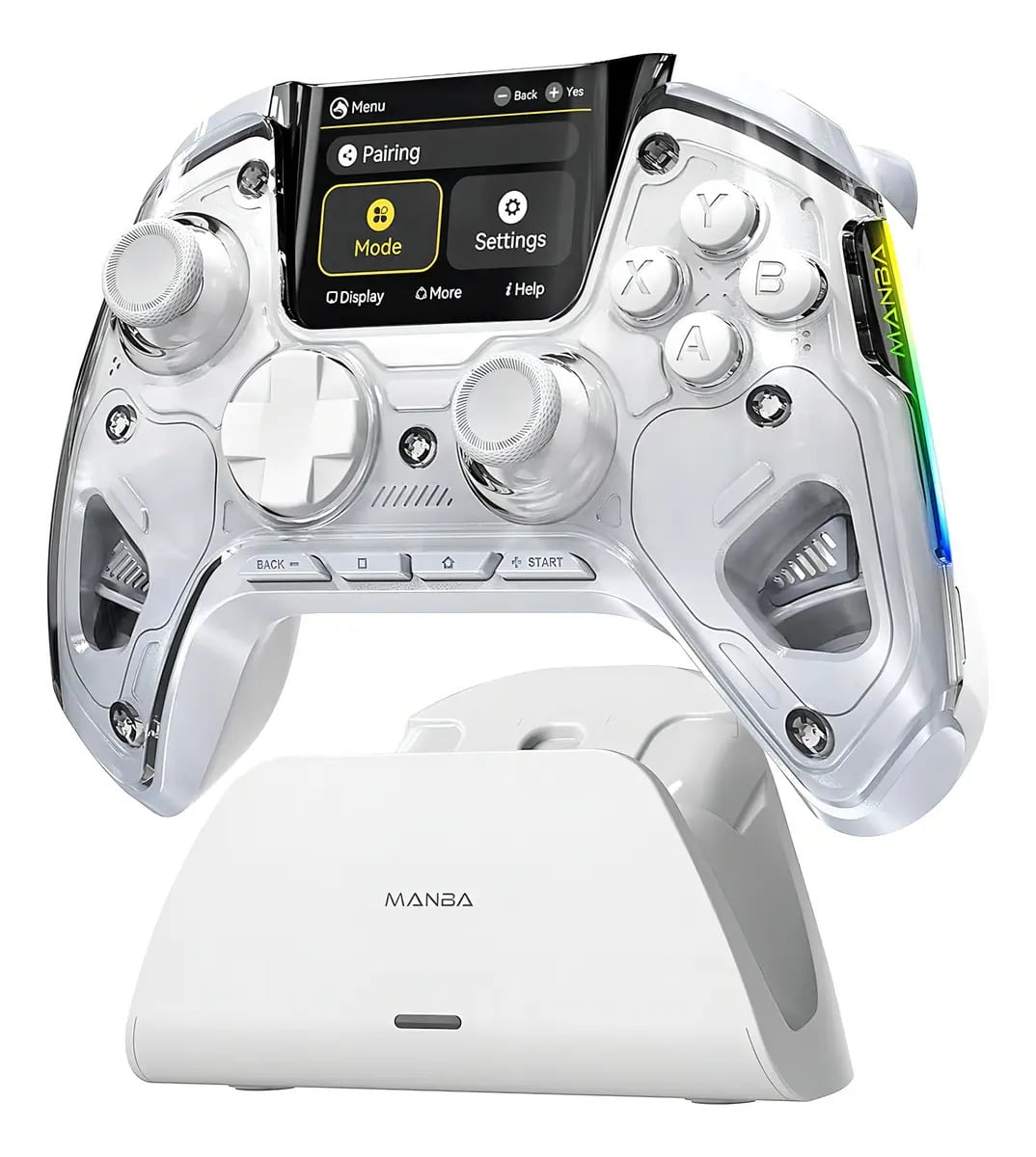 Controle Gamer Manba One V2 Hall Effect Sem Fio Com Dock — Controles para PC e celular