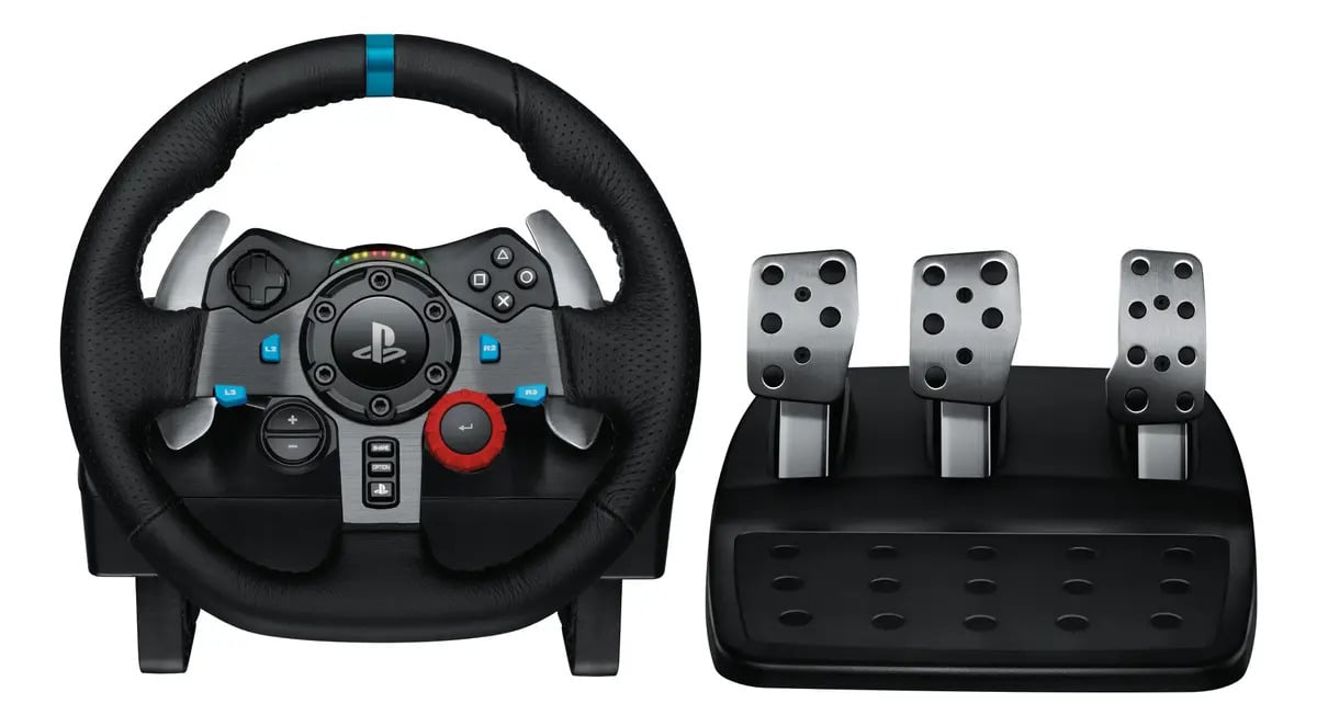 Volante Gamer Logitech G29 Driving Force para PlayStation e PC — Volantes e pedais