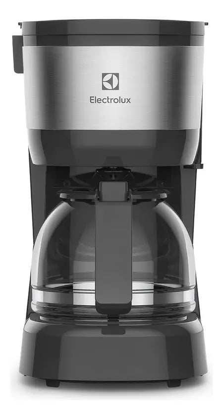 Cafeteira elétrica Electrolux inox filtro permanente removivel corta pingos capacidade 600ml 15 xicaras função manter aquecido sistema ECM10 — Pequenos Eletrodomésticos