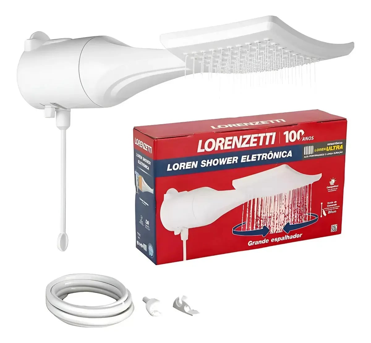Chuveiro Eletrônico Loren Shower Lorenzetti — Mobiliário para Banheiros