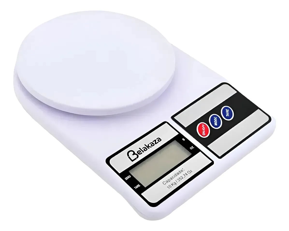 Balança Digital de Precisão Para Cozinha até 10kg — Utensílios úteis