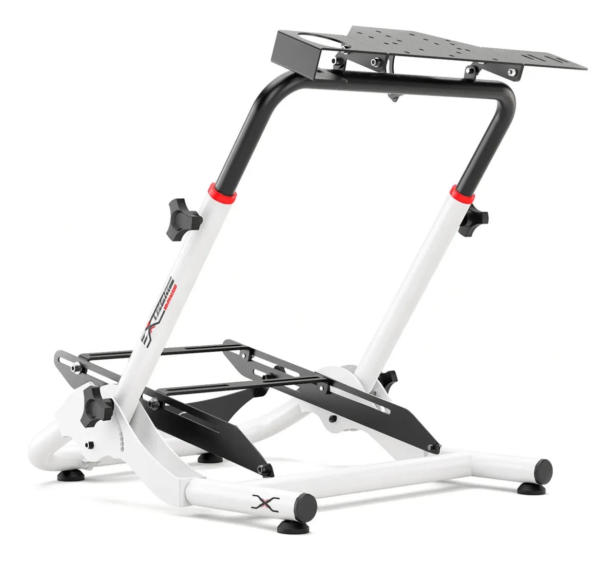 Suporte Volante SGT Extreme Simracing Branco Compatível Logitech G29 G920 G923 Fanatec Simagic Thrustmaster Simulador Corrida — Volantes e pedais