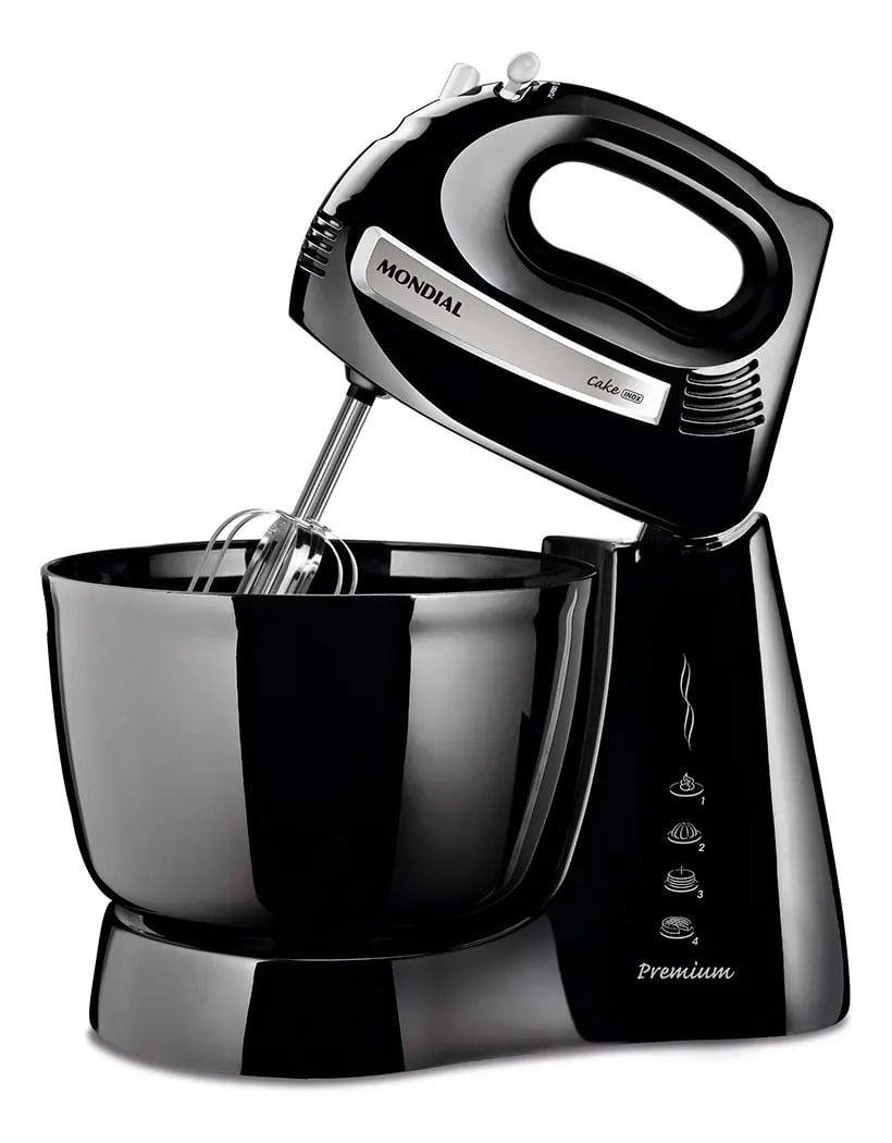 Batedeira Cake Premium, Mondial, 500W - B-50-B — Eletros de cozinha