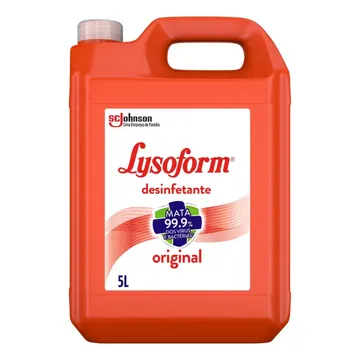 Desinfetante 5L Lysoform Líquido Original Desinfetante Casa para Limpeza Pesada — Cuidado da Casa e Lavanderia