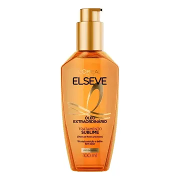 L'Oréal Paris Elseve Óleo Extraordinário 100ml - Leave In Anti Frizz Protetor Térmico Tratamento Reconstrutor Para Todos Os Tipos De Cabelo — Cuidados com o Cabelo