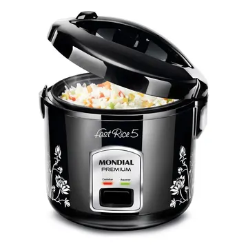 Panela De Arroz Fast Rice 5 Premium Mondial NPE-08-5X — Eletros de cozinha