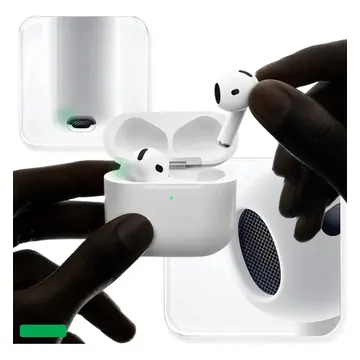 Fone Ouvido Bluetooth 5.4 Sem Fio Estojo De Carregamento Anti Ruido A Prova Dagua Compatível Com Ios Samsung Galaxy Android Tws Wireless Air Premium Microfone T — Acessórios para Celulares