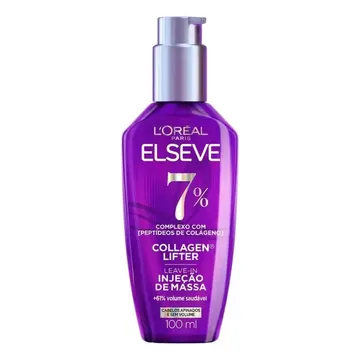 L'oréal Paris Elseve Collagen Lifter Leave-in Sérum Capilar Para Cabelos Finos Injeção de Massa com Peptídeos de Colágeno Aumenta o Volume em 61% e Encorpa os F — Cuidados com o Cabelo
