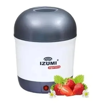 Iogurteira Elétrica Izumi 1 Litro Cor Cinza — Eletros de cozinha