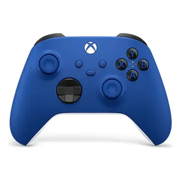 Controle Sem Fio Xbox Series X|S Microsoft Azul Shock com Bluetooth — Controles de console