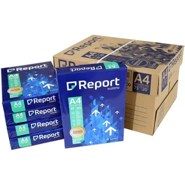 Caixa Papel Sulfite A4 Report 10 Resmas De 500 Folhas Kit — Materiais Escolares