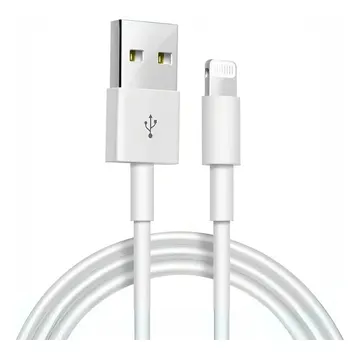 Cabo Carregador Turbo Usb 2 Metros Compatível Com iPhone 6 7 8 X Xr Xs 11 12 13 14 Pro Max iPad E iPod Ultra Resistente Design Clássico Carregamento Rápido Sinc — Acessórios para Celulares