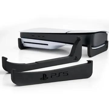 Suporte Horizontal Para Ps5 Slim Com Disco Base Mesa Play5 — Acessórios gamer