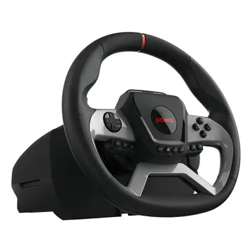 Volante Gamer Pcyes W270 Para Pc, Xbox E Playstation Force Feedback, Pedais E Câmbio, Usb