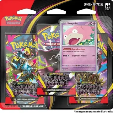 Blister Triplo Pokémon ME05 Escuridão Absoluta — Trading Card Games