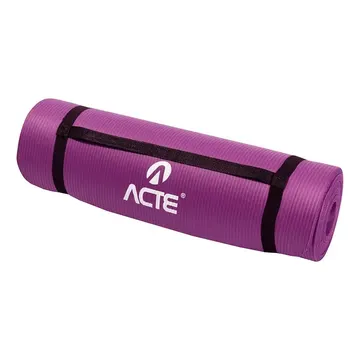 Tapete Para Exercícios Resistente Confort 180cm Roxo Acte Sports - Resistente - Antiderrapante